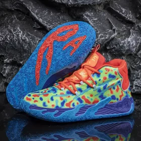 729 High Quality Mens Basketball Sneakers Wearable Gym Non-slip Training Sports Shoes for Kids Cushion Basketball Shoes Male